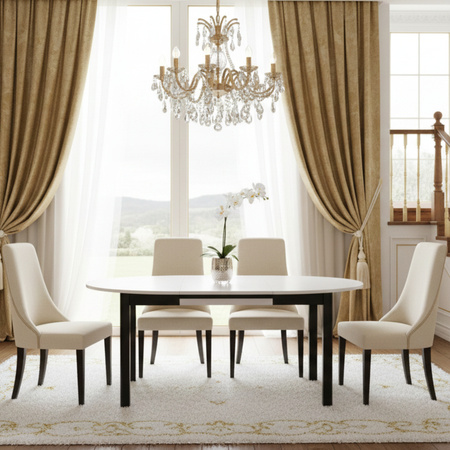 Stół okrągły RAMES 102 cm - KASZMIR