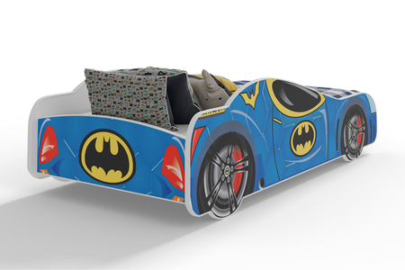 Łóżko dziecięce BATCAR 140x70 - z materacem