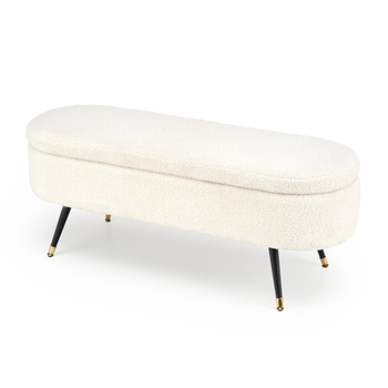 Ławka EIRO z funkcją schowka - Kremowy