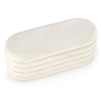 Ławka LISSY z funkcją pojemnika - Kremowy