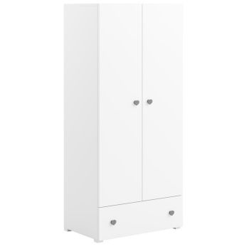 Szafa młodzieżowa Stella - uchwyty szare