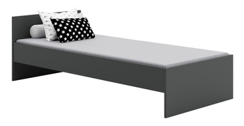 Łóżko młodzieżowe Alex 200x90 szare
