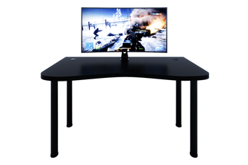 Biurko Gamingowe Y 120 cm komputerowe biurowe szkolne - Czarny
