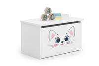 Skrzynia na zabawki DARIA - Pink Cat