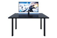 Biurko Gamingowe X LED 120 cm komputerowe biurowe szkolne - Czarny