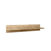 Półka MELI ścienna wisząca 90 cm - kolor Dąb craft
