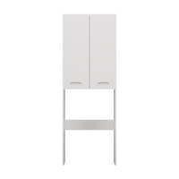 Szafka nad pralkę PAULA Biała
