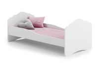 Łóżko dziecięce FALA 140x70 - Biały