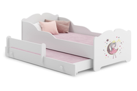 Łóżko podwójne ANNA II 160x80 - Śpiąca Księżniczka