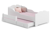 Łóżko podwójne ANNA II 160x80 - Białe