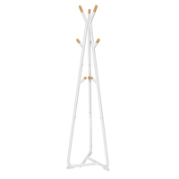 Wieszak stojący podłogowy ARCO - Biały