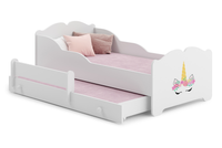 Łóżko podwójne ANNA II 160x80 - Jednorożec