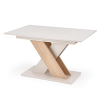 Stół rozkładany AURIS - Kaszmir / Dąb Cremona