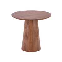 Stolik kawowy ISELA okrągły - Orzech