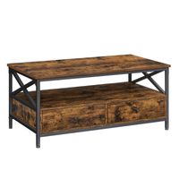 Stolik kawowy  RUSSELL 5 - Ciemny brąz